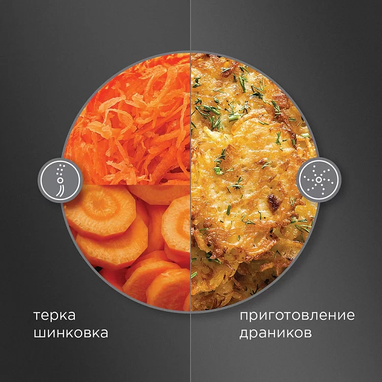 Блендер Redmond BH407 (1500 Вт / скоростей 5 / турборежим / венчик, измельчитель, стакан, комбайн, шинковка, нарезка кубиками)-6