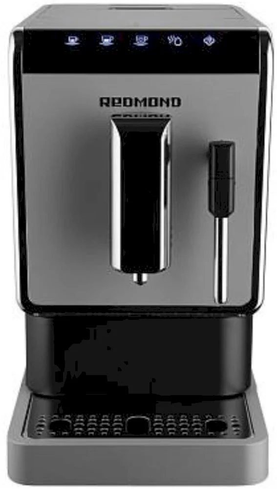 Кофемашина Redmond RCM-1517 (кофе зерновой/ 1470 Вт/ 1.1 л/ капучинатор/ 2 напитка)-2
