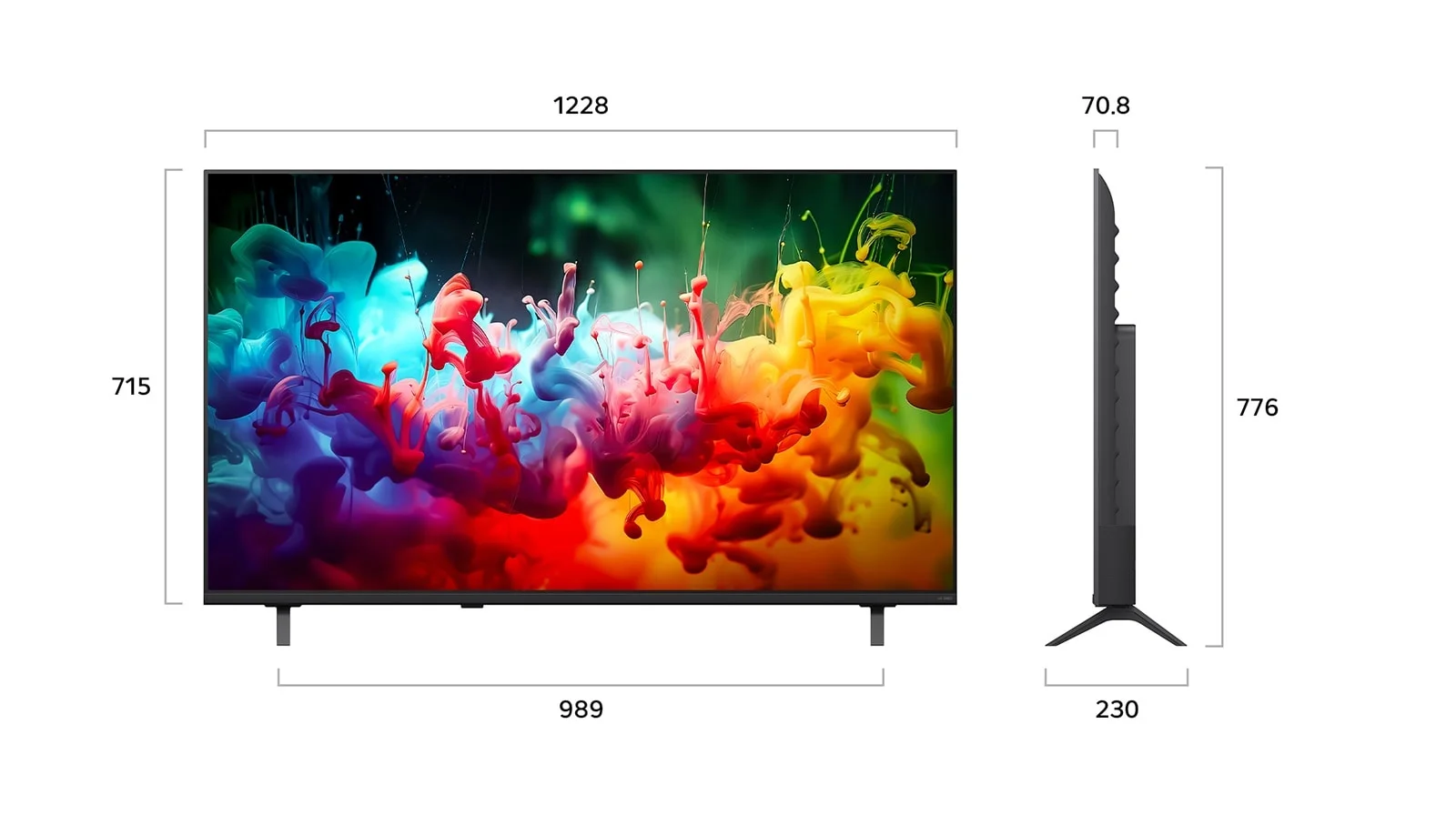 Телевизор LG 55QNED70B6C 4K UHD WebOS Mini LED-9