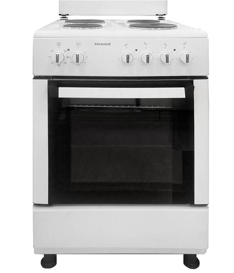 Плита электрическая Snaige FF-6043MXZW (Белая / духовка - 64 л)-0