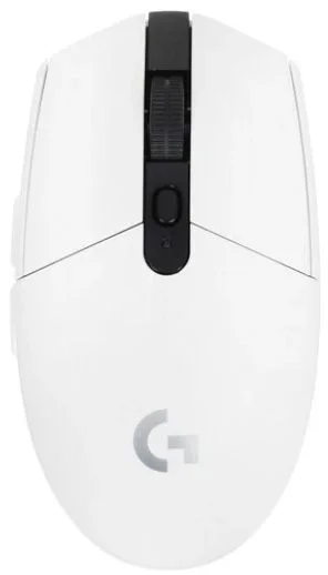 Беспроводная игровая мышь Logitech G304 Lightspeed, (Радиоканал/12000 dpi), Белая-0