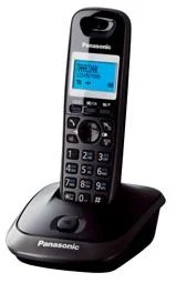 Телефон Panasonic KX-TG2511RUT темно-серый металлик-0