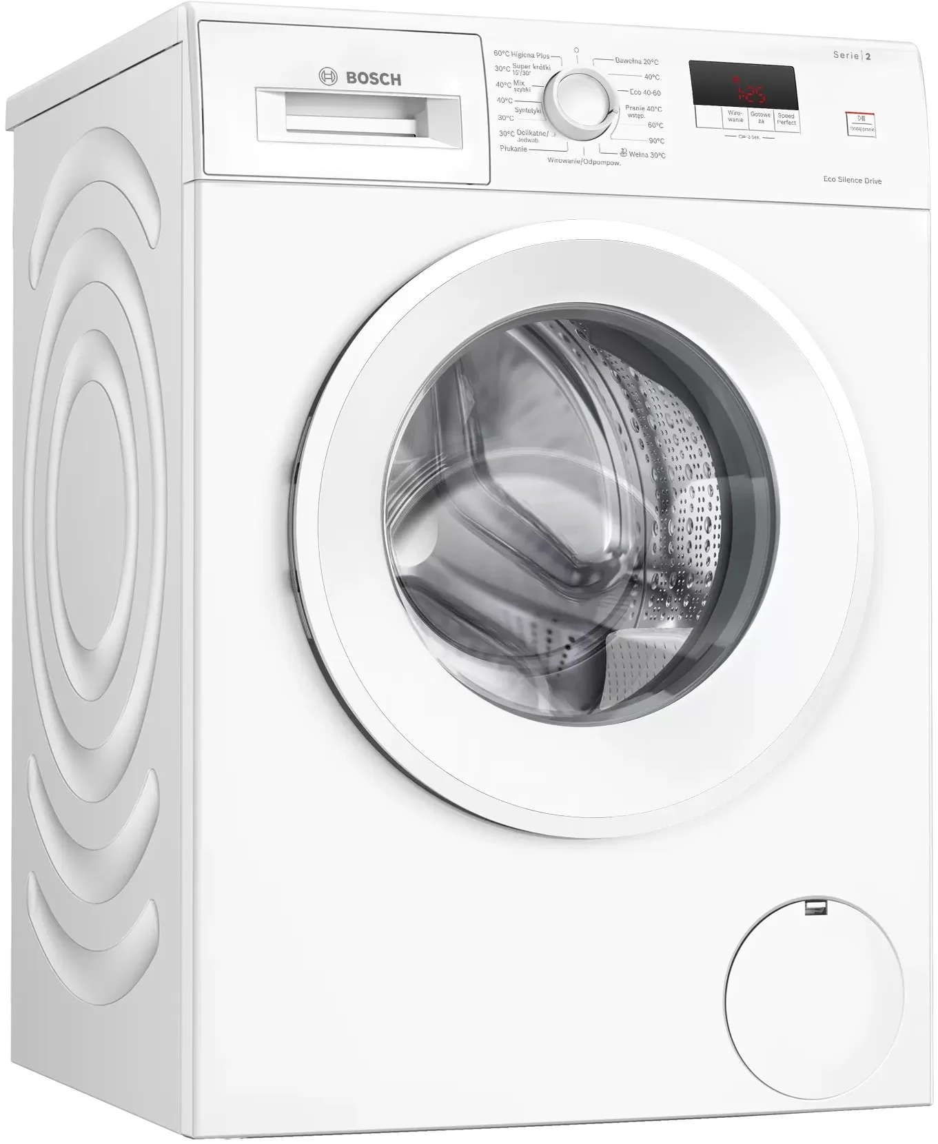 Стиральная машина Bosch WGE02201PL (Serie2 / 58.8-63,2см / 7кг / 1200об / SpeedPerfect / ActiveWater Plus / EcoSilence Drive / A+++)-2