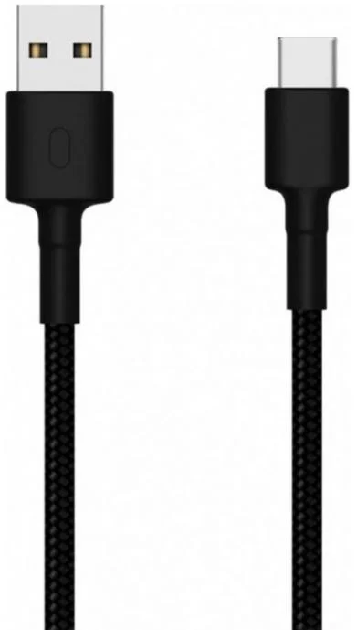 Кабель Xiaomi USB Type-C - USB, 5A, плетеный, 1 метр, черный (SJV4109GL)-0