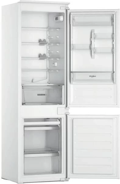 Холодильник встраиваемый Whirlpool WHC18D021A1 (Объем - 268 л / Высота - 178 см / Слайдерное крепление фасадов / A++ / Белый / Морозилка - NoFrost)-0