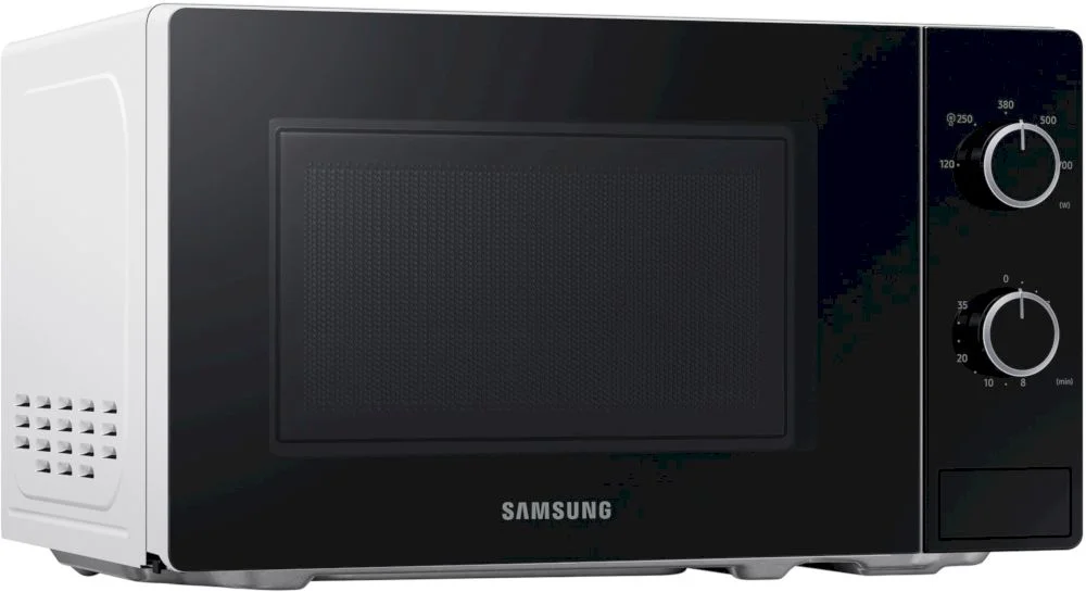 Микроволновая печь Samsung MS20A3010AH/BA (20 л, 700 Вт, переключатели поворотный механизм, белый)-1