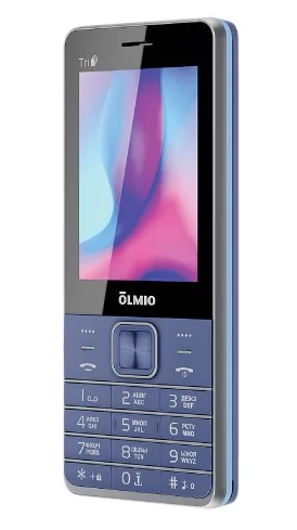 Телефон мобильный Olmio M30, синий-0