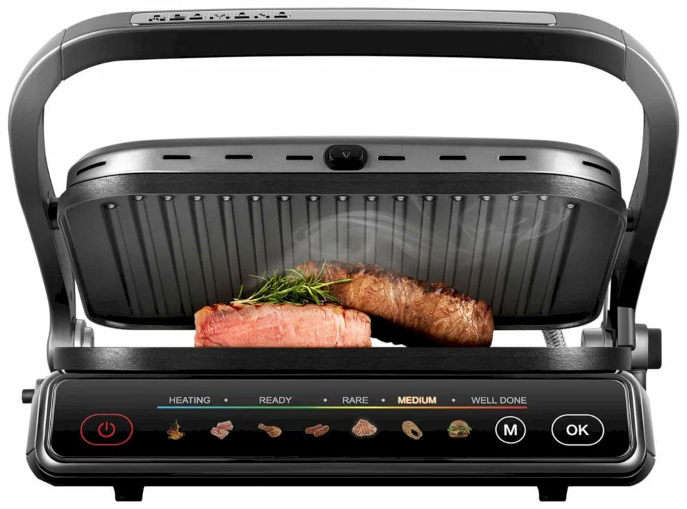 Гриль Редмонд SteakMaster GM300 (2100 Вт / 230°C / 24,4×31,3 см)-1