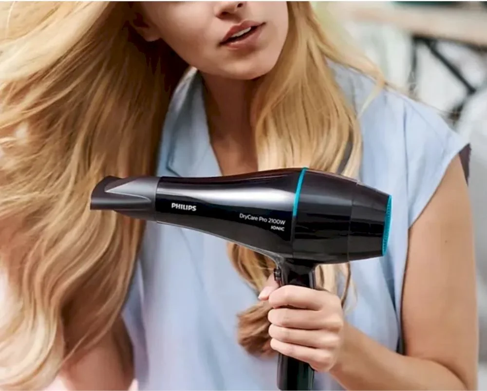 Фен Philips BHD272/00 (полноразмерный / 2100 Вт / 4 режима / холодный воздух / шнур - 1,8 м / AC мотор)-4