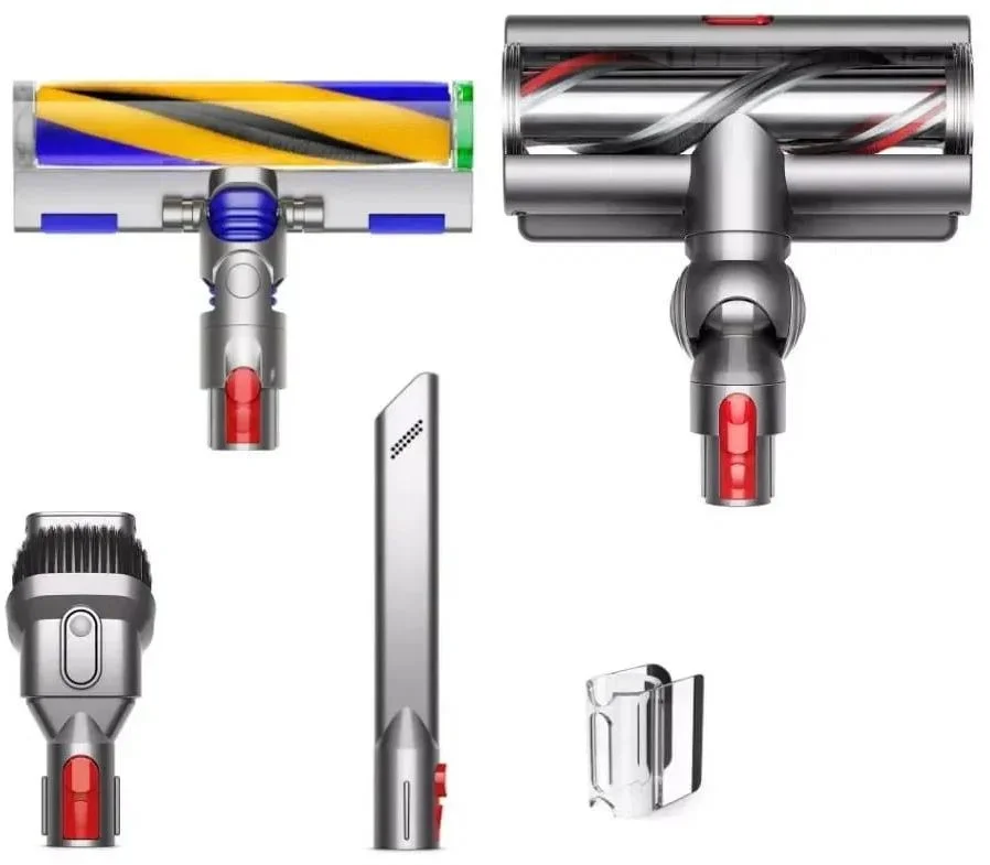 Пылесос Dyson V15 Detect Absolute EU, yellow/nickel-7