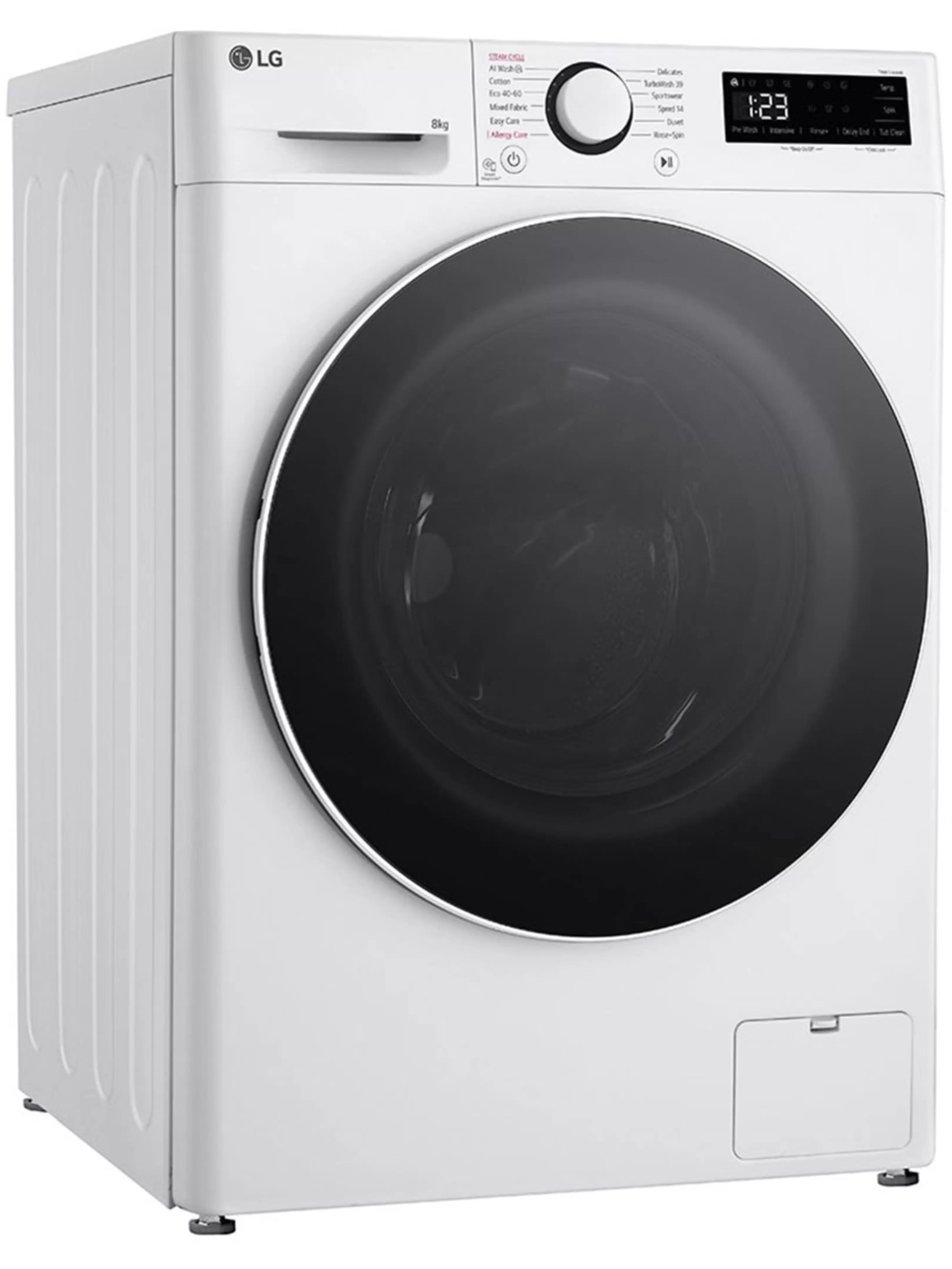 Стиральная машина LG F2WR508S0W (47.5см / 8кг / 1200об / пар / AI DD™ / Steam™ / TurboWash 360˚ / А+++)-1