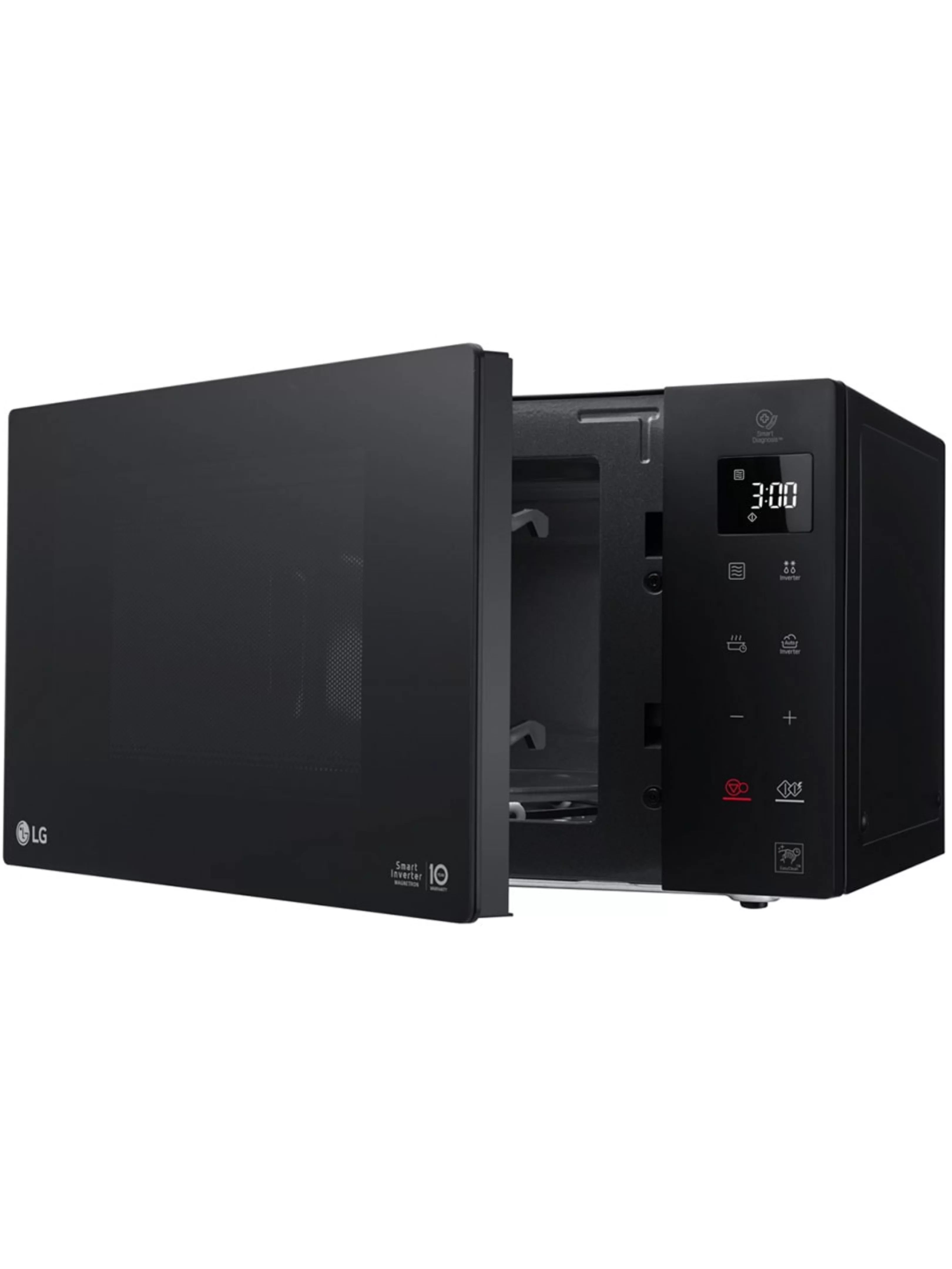 Микроволновая печь LG MS2535GIB (25 л, 1150 Вт, переключатели сенсор, чёрный, NeoChef™, EasyClean, Smart Inverter)-4