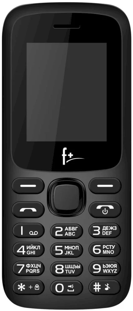 Телефон мобильный F+ F197, черный-0