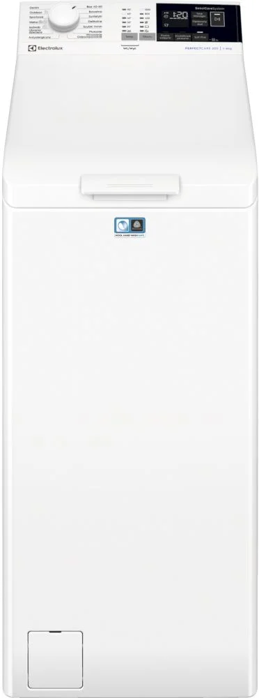 Стиральная машина вертикальная Electrolux EW6TN4261P (SensiCare 600 / 60см / 6кг / 1200об / SensiCare / А+++)-0
