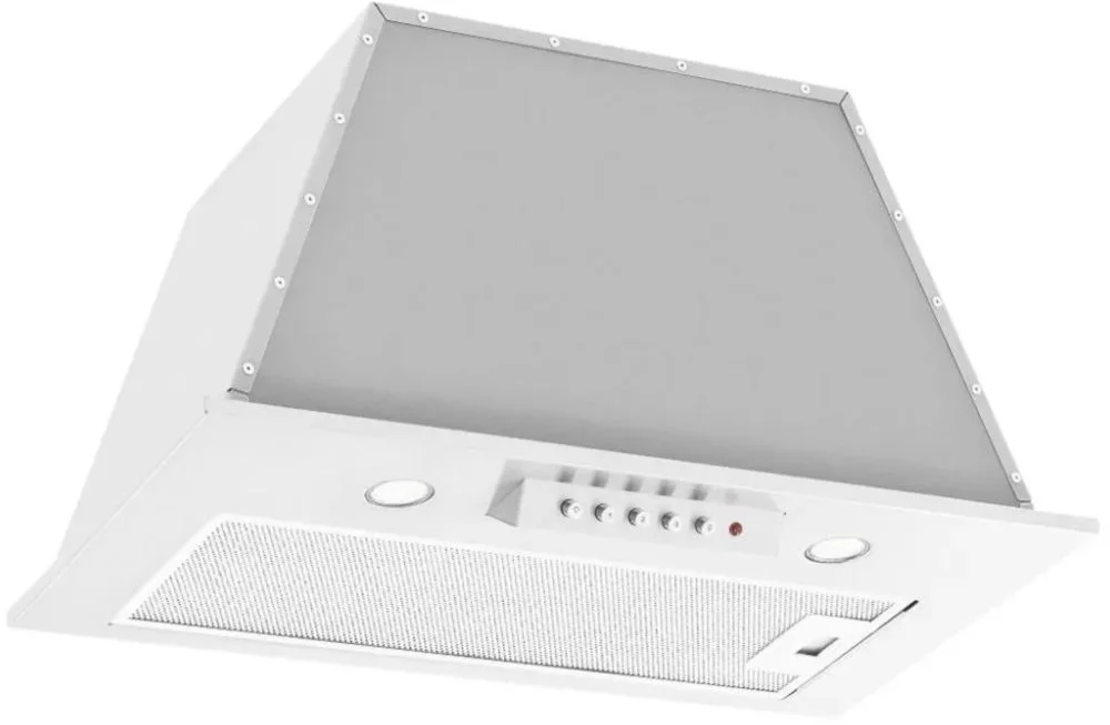 Вытяжка полновстраиваемая AKPO WK-4 Neva Eco 80 White (1100 м³/ч / 111 Вт / LED освещение 2x2 Вт / ширина - 73 см / белая)-2