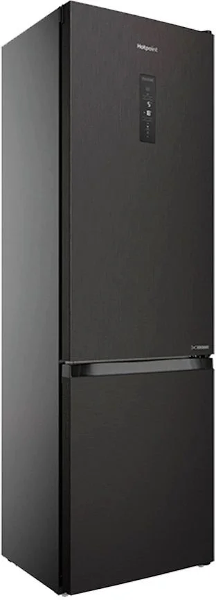 Холодильник Hotpoint HT 7201I DX O3 (Объем - 357 л / Высота - 196см / A+ / Чёрный / Active Oxygen / NoFrost)-0