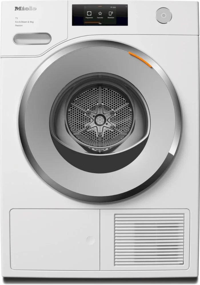 Сушильная машина с тепловым насосом Miele TWV780 WP Passion (T1 / 64,3см / 9кг / M Touch / SteamFinish / SilenceDrum / Miele@home(Wi-Fi))-0