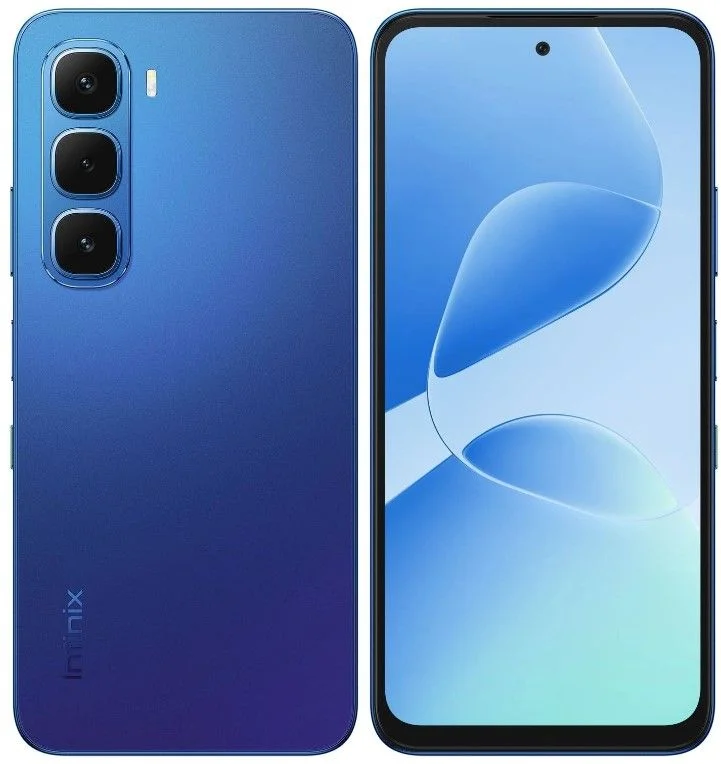 Смартфон Infinix HOT 60i 8/256 ГБ, голубой-0
