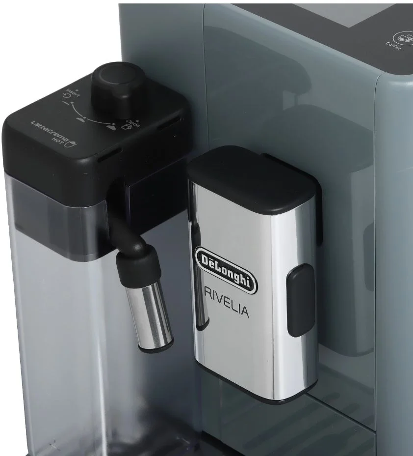 Кофемашина DeLonghi Rivelia EXAM440.55.G (кофе зерновой, молотый/ 1450 Вт/ 1.4 л/ автоматический капучинатор/ 13 напитков)-6