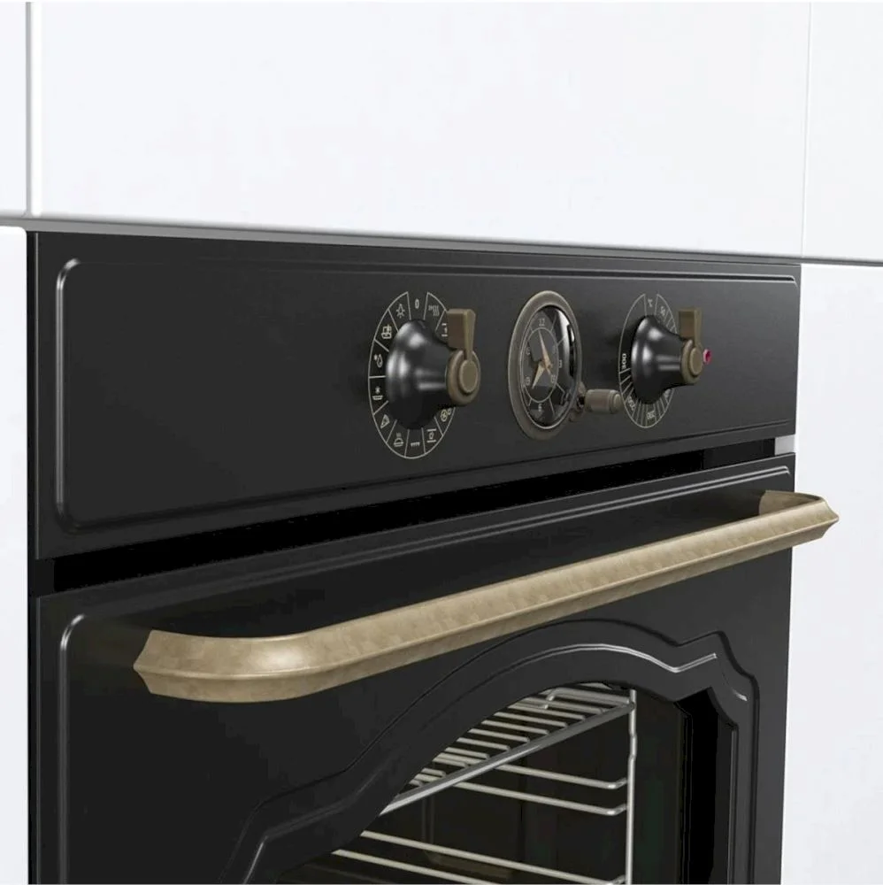 Духовой шкаф Gorenje BOS67372CLB (Classico / 77 л / до 300 °C / Чёрный, эмаль / AquaClean / PerfectGrill / телескоп. напр. (x1) / А)-4