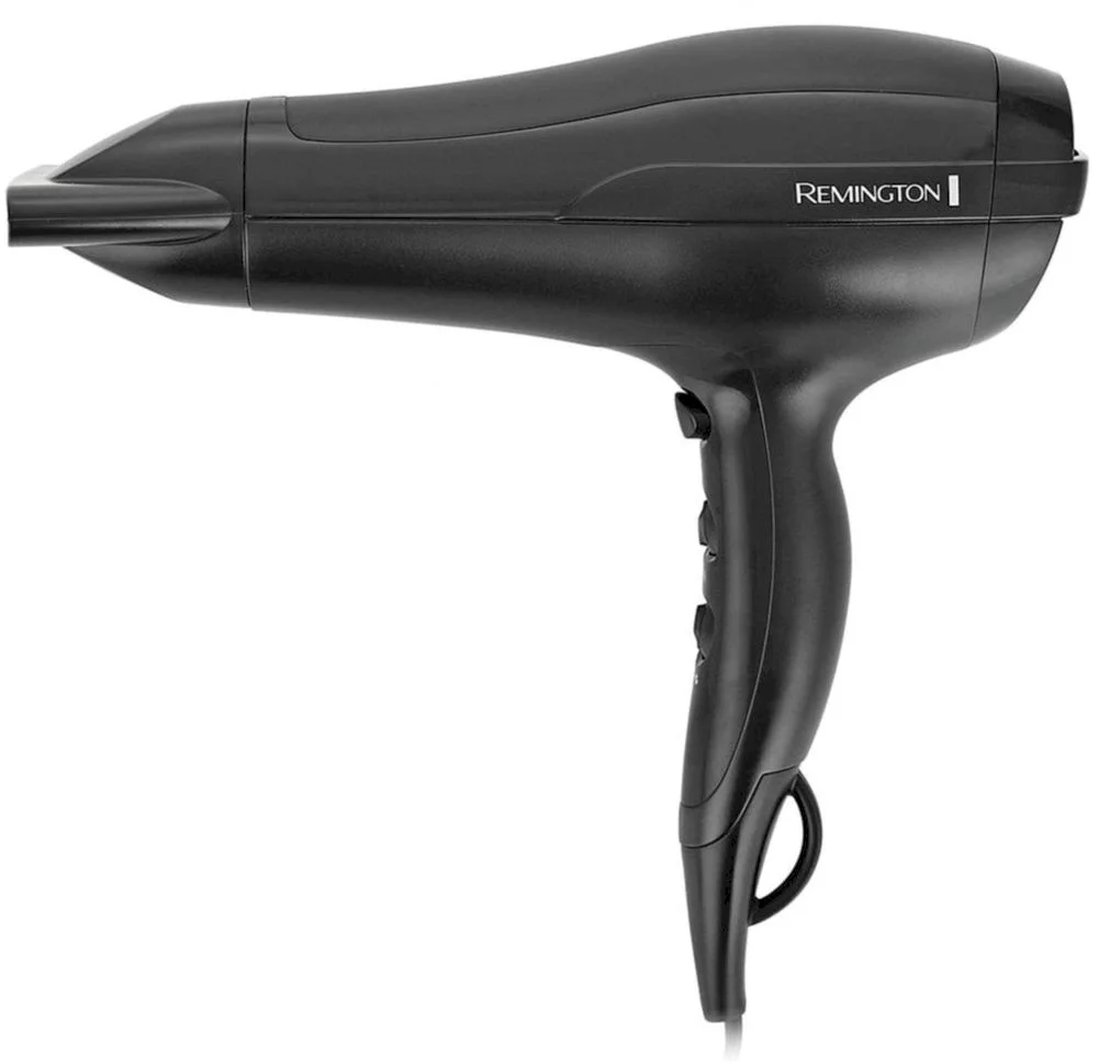 Фен Remington D5210 (полноразмерный / 2200 Вт / 3 режима / холодный воздух / шнур - 1,8 м / ионизация)-1