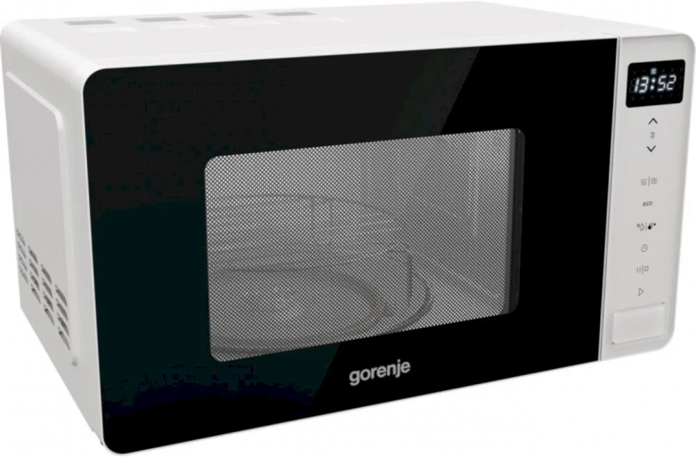 Микроволновая печь Gorenje MO20S4W (Superior / 20 л, 800 Вт, переключатели сенсор, дисплей, белый/черный)-1