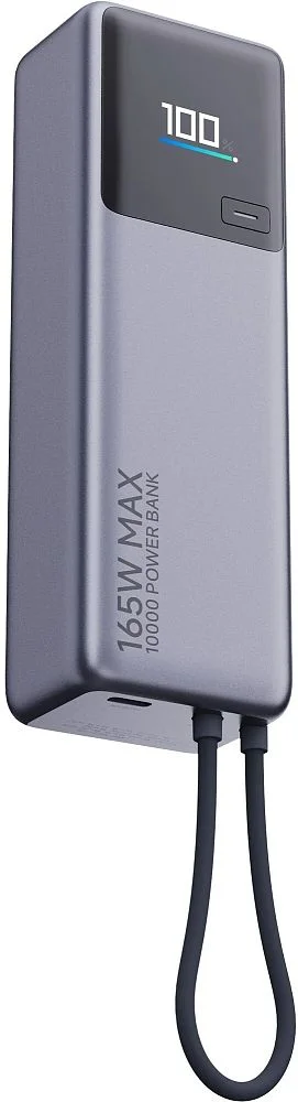 Портативная батарея Xiaomi Power Bank 165W 10000mAh, встроенный кабель (BHR9361GL)-2