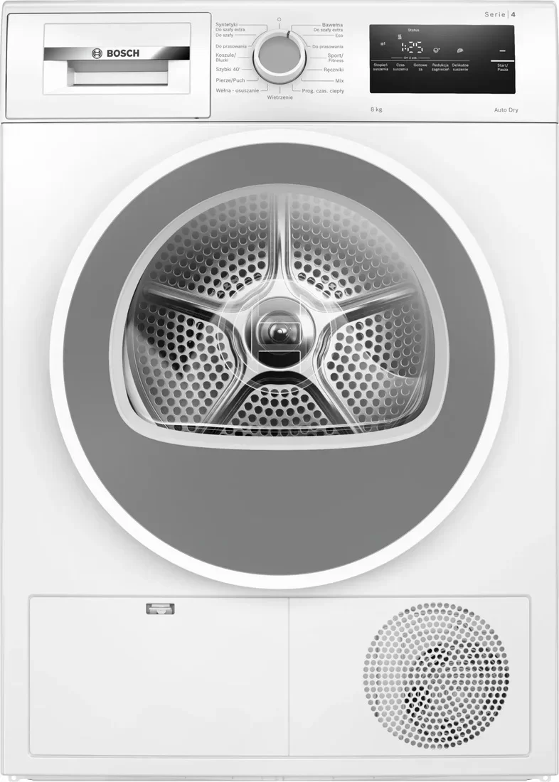 Сушильная машина с тепловым насосом Bosch WTH86277PL (Serie4 / 61,3см / 8кг / AutoDry / SensitiveDrying / AntiVibration Design / А+)-0