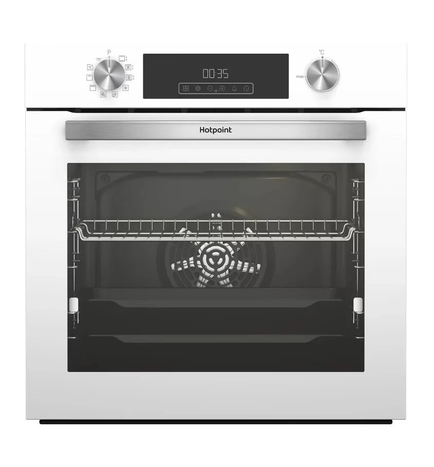 Духовой шкаф Hotpoint FE8 821 H WH (72 л / до 280°C / Белый / Гидролитическая очистка / Гриль / Съемные направляющие / А+)-0