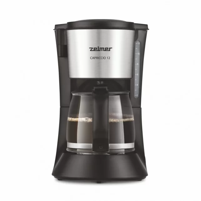 Кофеварка капельная Zelmer ZCM1200 (используемый кофе - молотый / 680 Вт / 1.6 л)-1