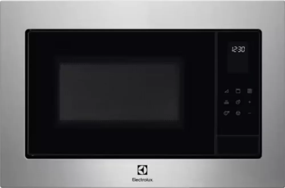 Микроволновая печь встраиваемая Electrolux EMS4253TEX (600 / Нерж. сталь  / 25 литров / ширина - 59,5 см / 900 Вт / Гриль 1000 Вт / Разморозка)-0
