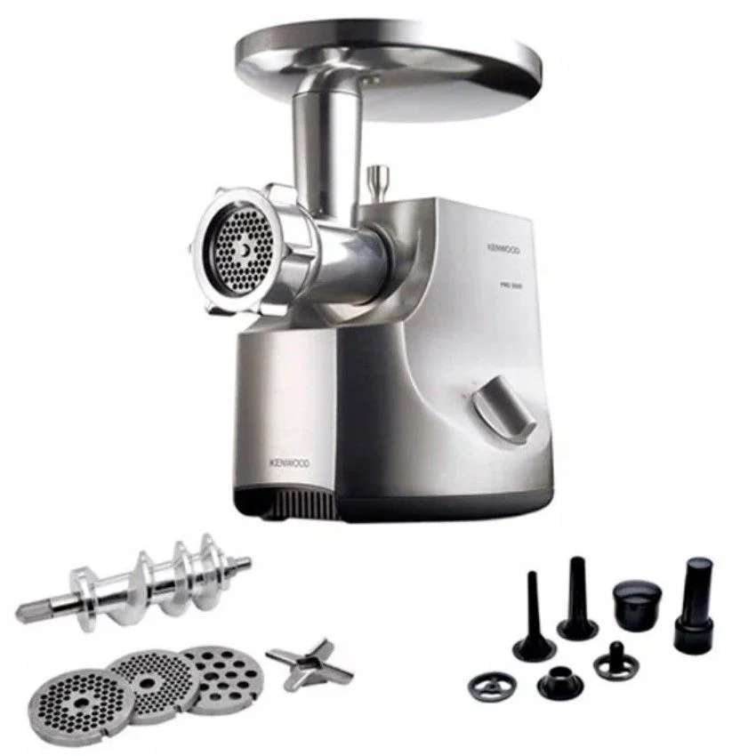 Мясорубка Kenwood MG700 (2000 Вт/ 3 кг/мин/ нерж. сталь)-0