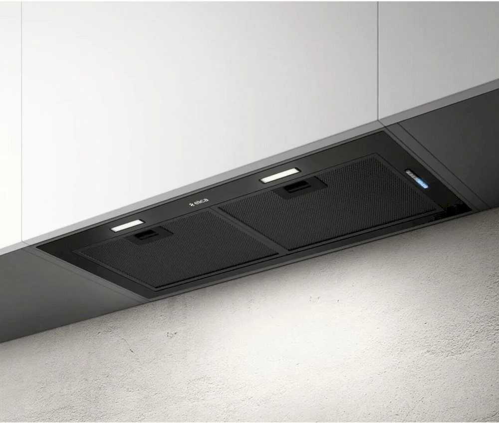 Вытяжка полновстраиваемая Elica FOLD BL MAT/A/72 (1050 м³/ч / 180 Вт / LED освещение 2x2.1 Вт / ширина - 71.4 см / матовый черный)-2