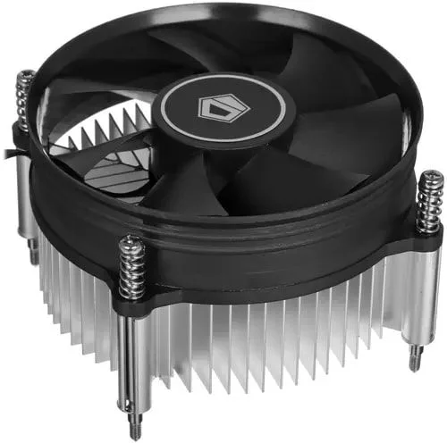 Кулер ID-Cooling DK-15 PWM Soc-1151/1200 черный 4-pin 14-27dB Al 65W 221g-0