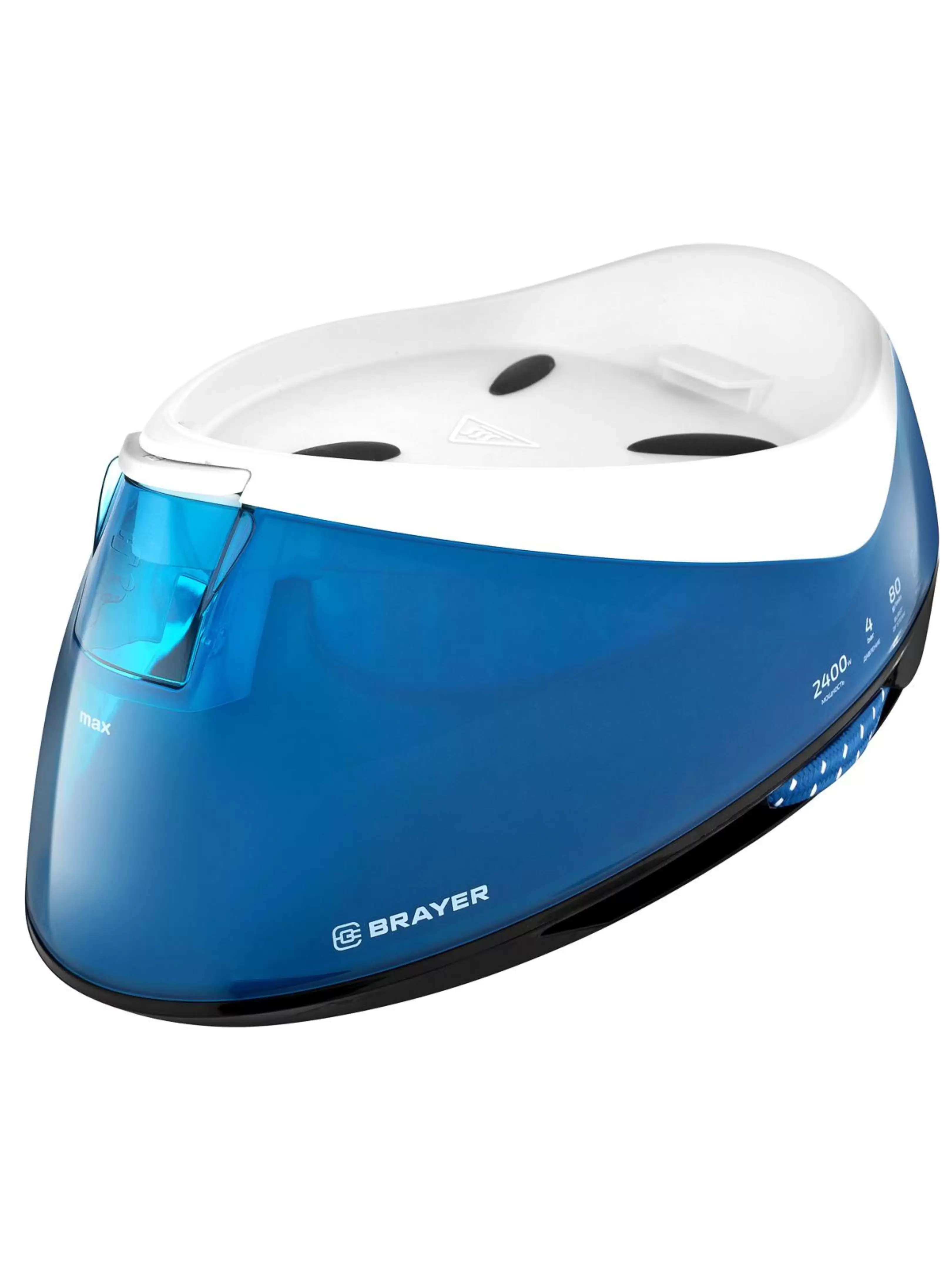 Парогенератор Brayer BR4150 (2400 Вт/ подача пара - 80 г/мин/ паровой удар)-7