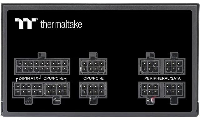 Блок питания Thermaltake 650W Toughpower GF1 модульный (80+ Gold, 20+4 pin, 4+4 pin CPU, 4x 6+2 pin PCI-E, 9 SATA, Smart Zero Fan, 140mm Fan)-1