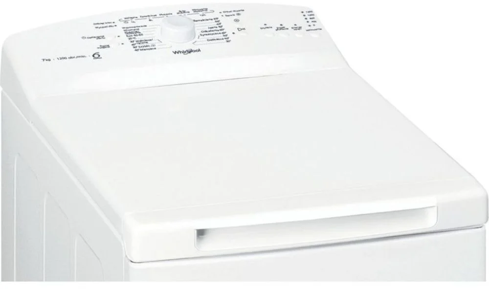 Стиральная машина вертикальная Whirlpool NTDLR 7220LS PL/N (60см / 7кг / 1200об / 6th SENSE/ A+++-4