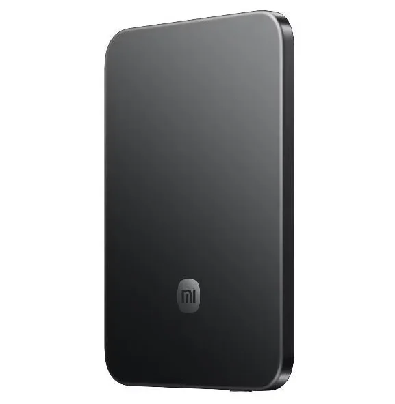 Портативная батарея Xiaomi UltraThin Magnetic Power Bank 5000mAh, черный (BHR0913GL) -0