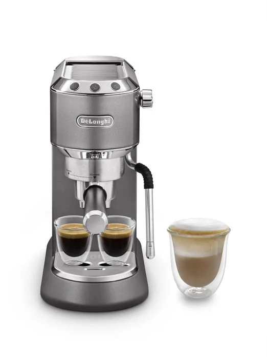 Кофеварка рожковая DeLonghi Dedica EC885.GY-0