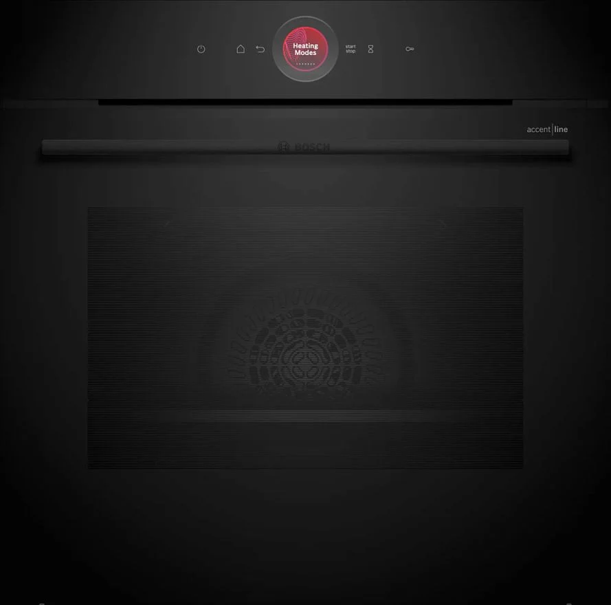 Духовой шкаф Bosch HBG9742B1S (Serie8 / 71 л / до 300 °C / чёрное стекло / Гриль / Пиролиз / Home Connect / SoftClose / A+)-0
