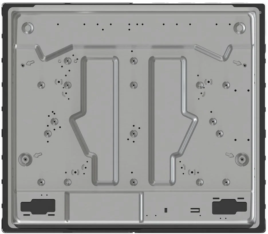 Поверхность газовая Gorenje GKTW642SYB (Simplicity 2.1 / черный / закаленное стекло / чугун / WOK)-5