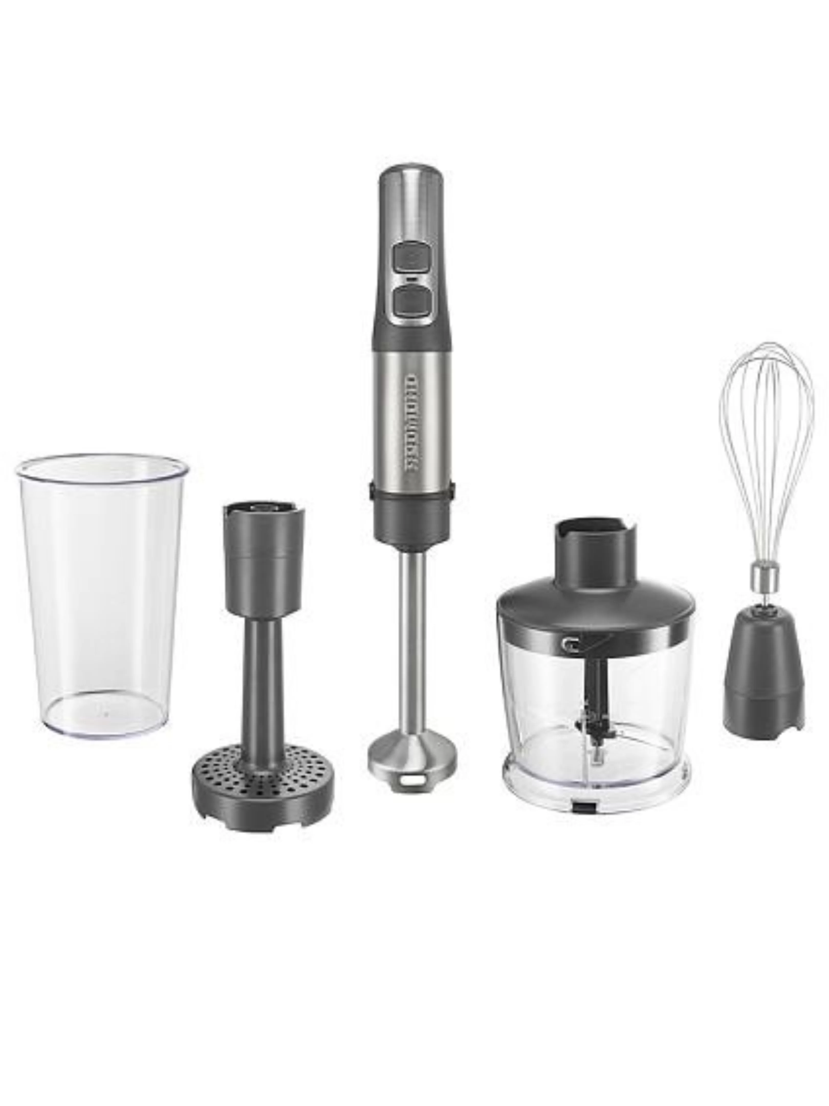 Блендер Редмонд BH400 (1500 Вт / турборежим / венчик, измельчитель, стакан, пюре)-8