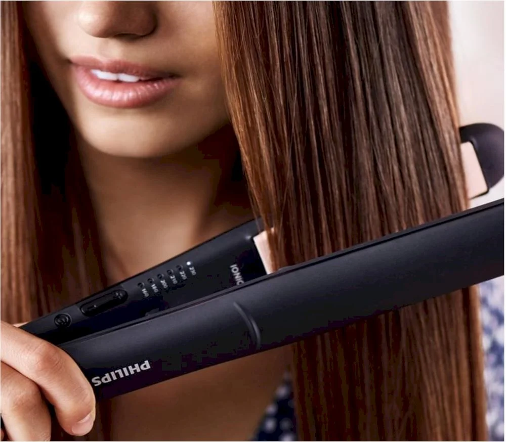 Выпрямитель Philips BHS378/00 (розовый, черный, 55 Вт, нагрев до 230 °C, покрытие - керамическое, кератиновое, автоотключение)-4