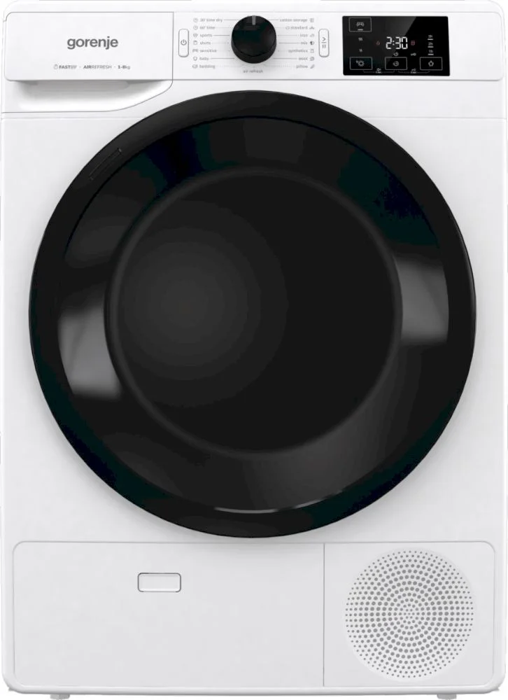 Сушильная машина конденсационная Gorenje DNE8B (60см / 8кг / 16 программ)-0