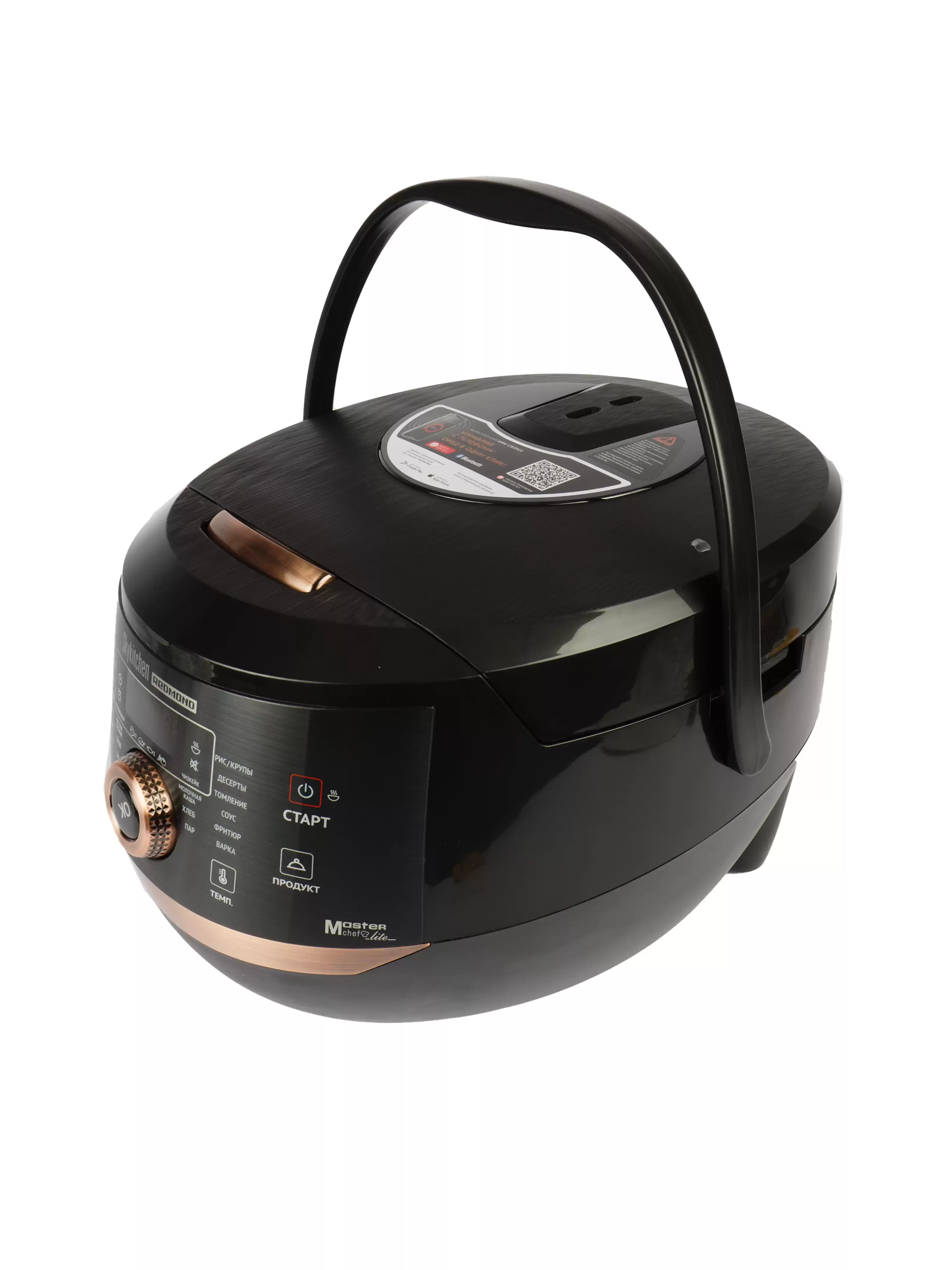 Мультиварка Redmond RMK-CB391S (5 л / 1000 Вт / 21 программ / сенсор / поддержание тепла, отложенный старт, управление со смартфона, сковорода)-1