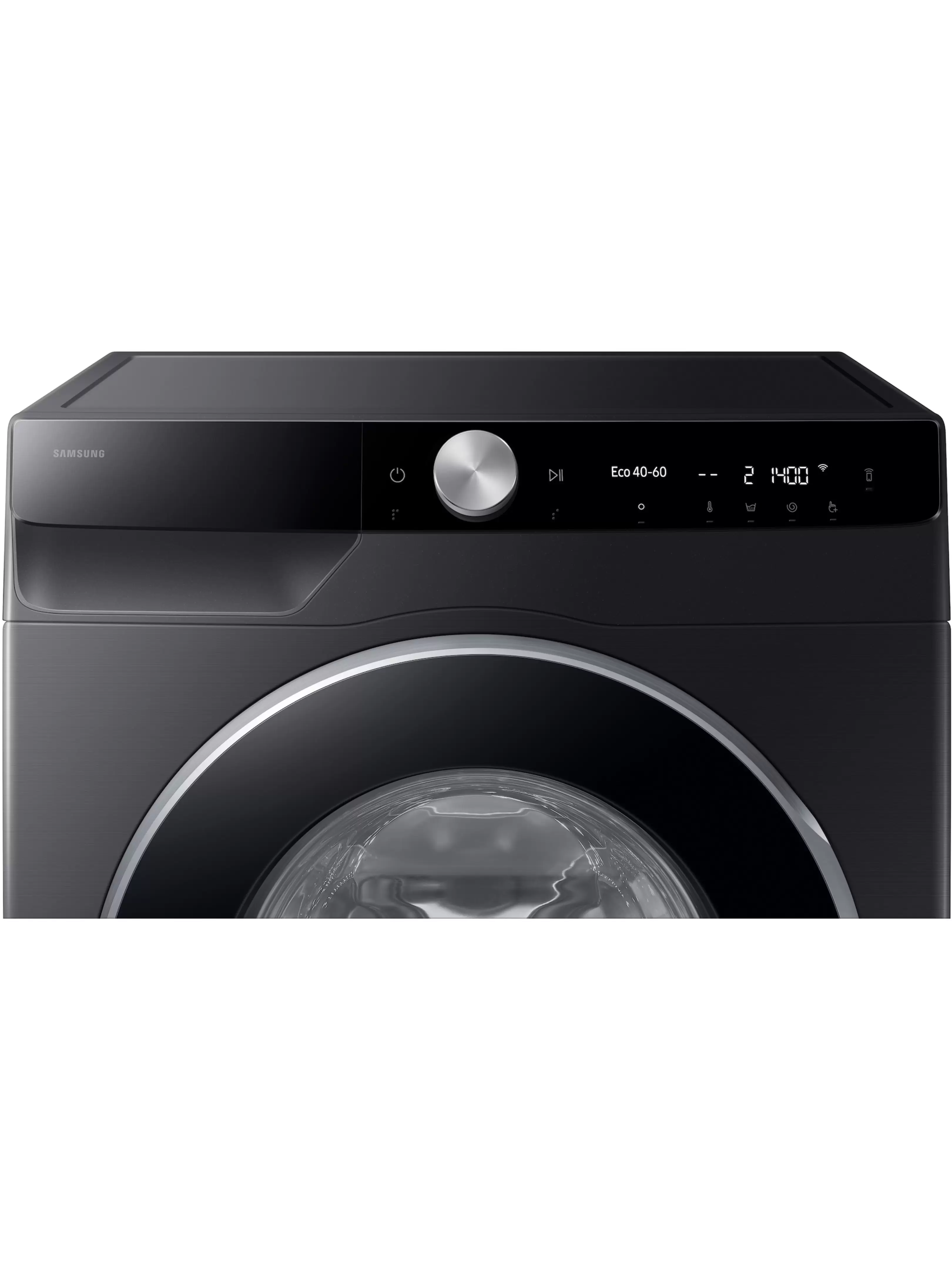 Стиральная машина Samsung WW90DG6U85LBU4 (55см / 9кг / 1400об / пар / StayClean / EcoBubble™ / Wi-Fi / Чёрный)-4