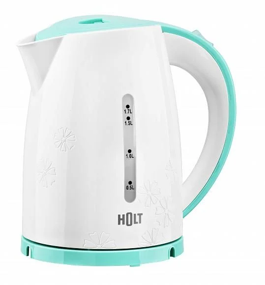 Чайник HOLT HT-KT-007 (2200Вт / 1,7л / пластик / белый)-0