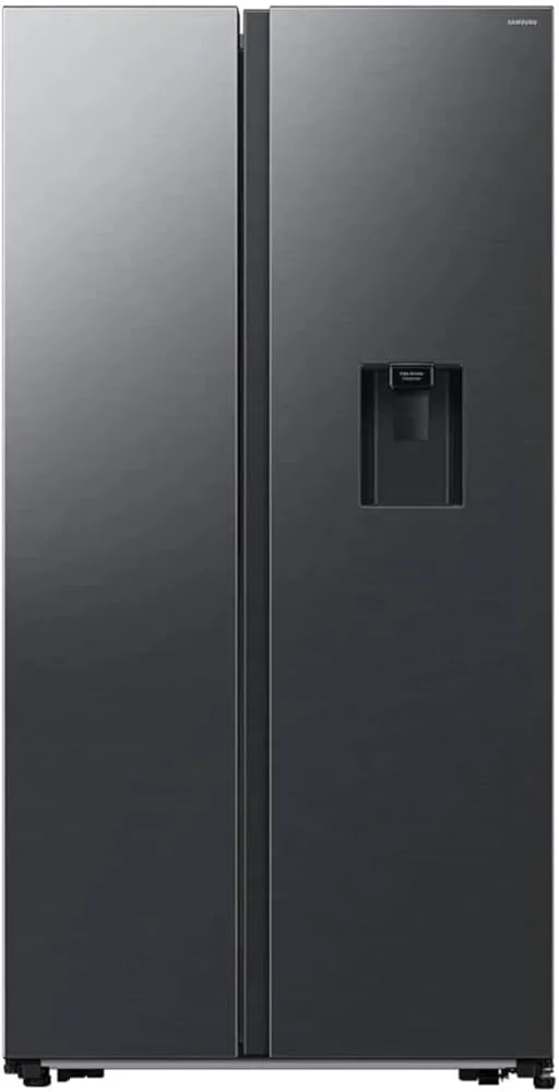 Холодильник Side by Side Samsung RS57DG410EB4 (Объем - 578 л / Высота - 178см / Графитовая сталь / Total NoFrost / Mono Cooling / Wi-Fi / диспенсер)-0