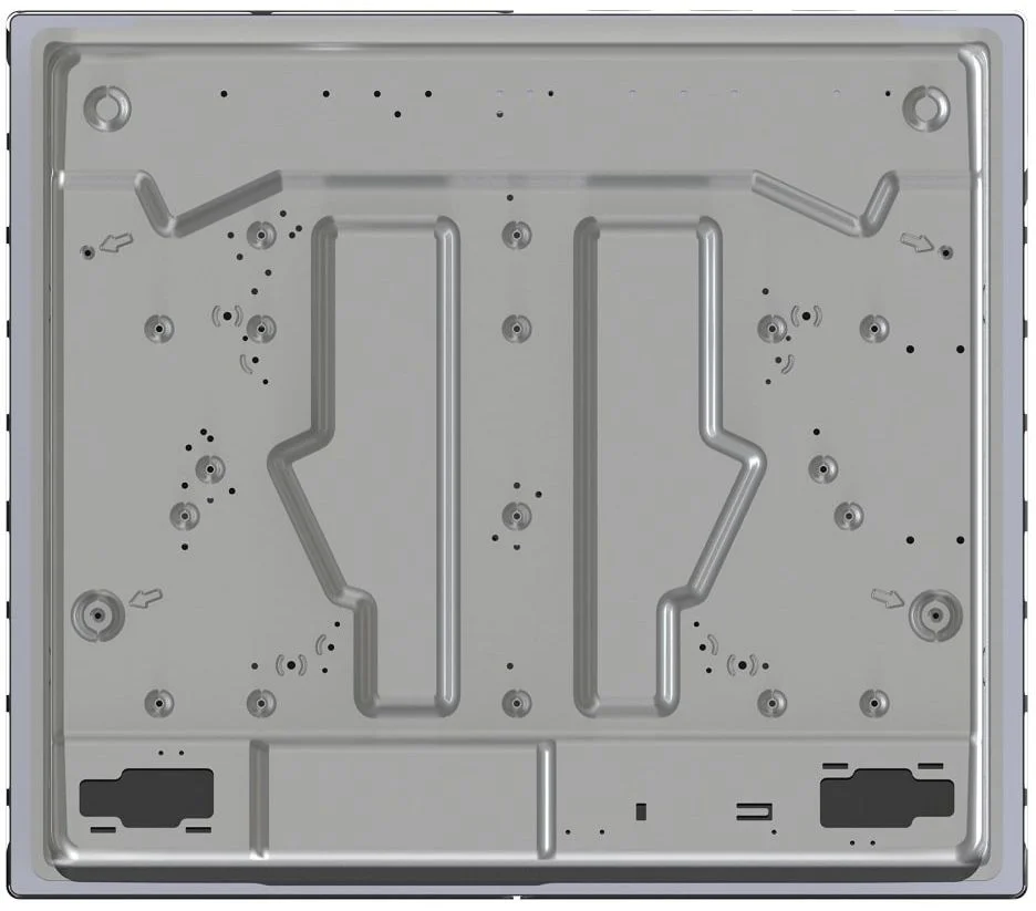 Поверхность газовая Gorenje GT642AB (Advanced / Черное стекло / чугун реш ProGrid / BigSurface)-5