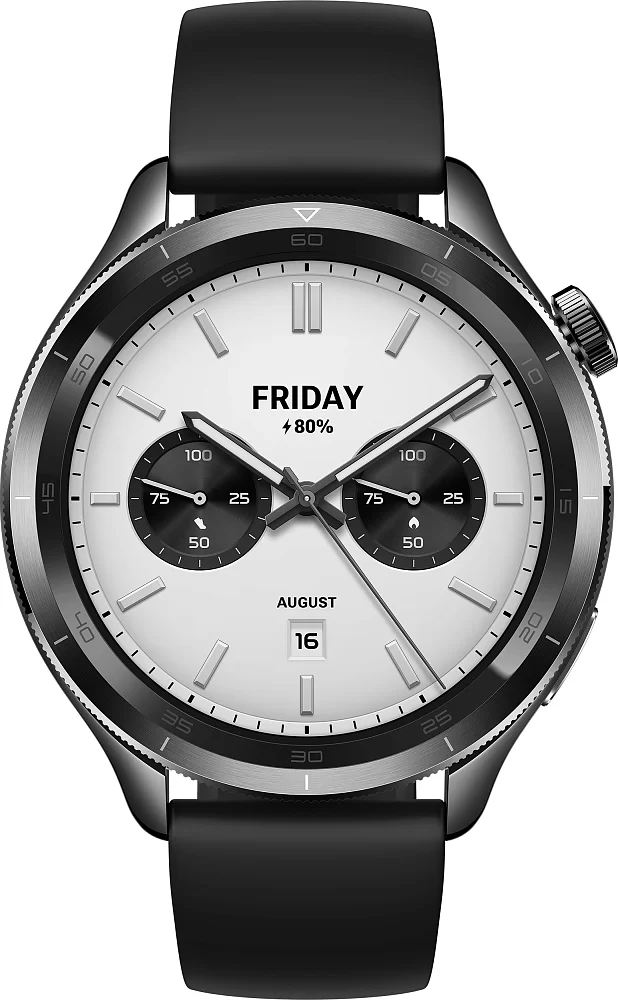 Смарт-часы Xiaomi Watch S4 Bluetooth, черные (BHR9195GL)-1